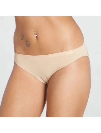 Nohavičky QD3545E-20N béžová - Calvin Klein