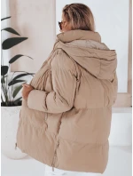 Dámska prešívaná bunda LETLIS beige FashionStreet TY3247 Dámska prešívaná bunda LETLIS beige FashionStreet TY3247