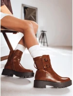 Dámske ťavie čižmy s prackou FashionStreet ZY1220 Dámske ťavie čižmy s prackou FashionStreet ZY1220