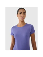 Dámske tréningové tričko regular rýchloschnúce 4F 4FRSS25TFTSF1235-32S