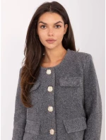 IT KR bunda FL9586.64 tmavo sivá