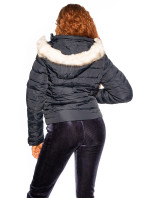Trendy Winter Jacket with Hood