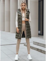 Dámska prešívaná vesta GANTINI zelená FashionStreet TY3747