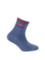 Chlapčenské vzorované ponožky Wola U24.P01;W24.P01 21-26 Chlapčenské vzorované ponožky Wola U24.P01;W24.P01 21-26
