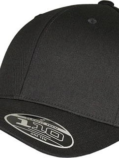 Flexfit 6277DC 6-panelová čiapka Flexfit Wooly Combed 55.77DC čierna/čierna