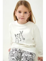 Vamp - Detské pyžamo s potlačou zajačika 21466 - Vamp Vamp - Detské pyžamo s potlačou zajačika 21466 - Vamp