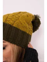 Paris fleecová čiapka K212 kivi+khaki