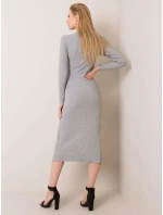 Šaty DHJ SK 12213.50P šedá