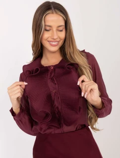 Košeľa IT KS 28990.05P bordová