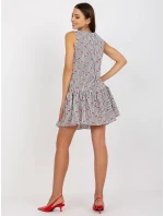 Šaty LK SK 506962.35P biela a čierna