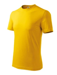 Ťažké tričko unisex žlté