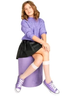 PODKOLIENKY 20DEN HLADKÉ BIELE SM001