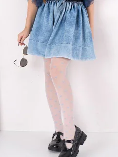 DIEVČENSKÉ VZOROVANÉ PANČUCHY KAJA DR2419