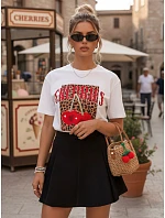MUTANGES mini sukňa čierna FashionStreet CY0450