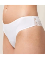 Dámske tangá Lovely Micro Brazilian String biela - TRIUMPH Dámske tangá Lovely Micro Brazilian String biela - TRIUMPH