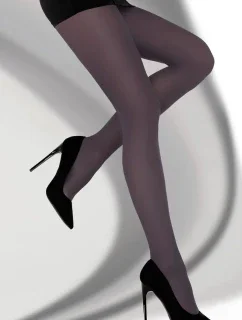 Dámske pančucháče Marcela 40 DEN plum - LivCo CORSETTI FASHION