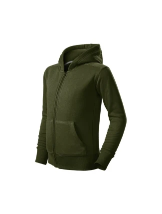 Detská mikina Trendy Zip (vojenská)