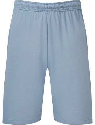 Fruit of the Loom Iconic 195 Jersey Shorts Šortky Jersey 16.4052 mineral blue Fruit of the Loom Iconic 195 Jersey Shorts Šortky Jersey 16.4052 mineral blue