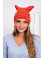 Rabbid fleecová čiapka K237 červená