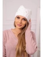 Dámska čiapka Ramona K383 biela
