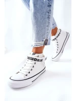 Wysokie Ocieplane Trampki Big Star GG274027 Białe