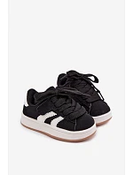 Detské športové tenisky na suchý zips z umelej kože Black Zoya Detské športové tenisky na suchý zips z umelej kože Black Zoya