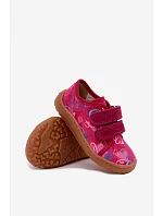 Detské barefootové papuče Froddo Canvas G1700440-24 vo farbe fuchsie Detské barefootové papuče Froddo Canvas G1700440-24 vo farbe fuchsie