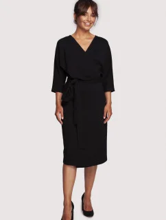 Dámske šaty B241 čierne - BeWear