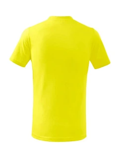 Detské tričko Basic Jr MLI-13896 žltá - Malfini