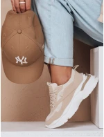 Dámske tenisky na platforme SPORTLITE beige FashionStreet ZY0608