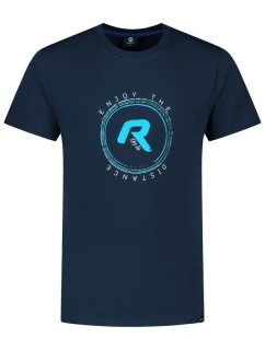Rogelli pánske tričko GRAPHIC navy blue S