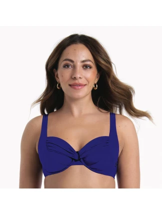 Horný diel plaviek Style Hermine - Top 8704-1 blue and purple - RosaFaia