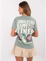 Tričko D12022AC02645G pistáciové