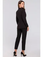 K036 Blejzer s jednou zadnou časťou - čierny