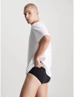 Pánske tričko na spanie S/S CREW NECK 000NM2501E 100 white - Calvin Klein