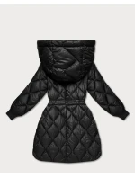 Dámska zimná bunda Plus Size Minority black (M2-6518-1)