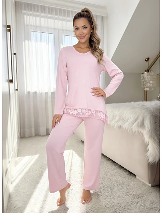 Pyžamo Donna Ramona Long, s dlhými rukávmi, veľkosti S–2XL Pyžamo Donna Ramona Long, s dlhými rukávmi, veľkosti S–2XL