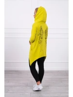 Mikina s potlačou krídla kiwi Mikina s potlačou krídla kiwi