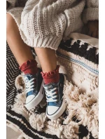 Dziecięce Klasyczne Niskie Trampki BIG STAR HH374195 Granatowe