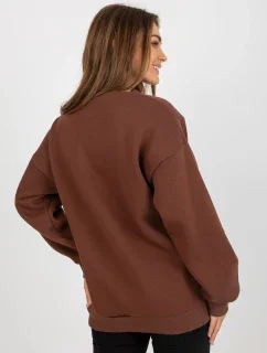 Mikina EM BL 617 7.27 tmavo hnedá