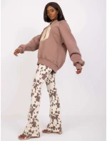 Mikina EM BL 651/D.29X hnedá