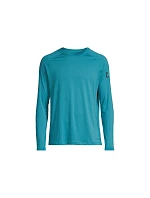 Pánske tréningové tričko Casall M Rapidry Long Sleeve, modré Pánske tréningové tričko Casall M Rapidry Long Sleeve, modré