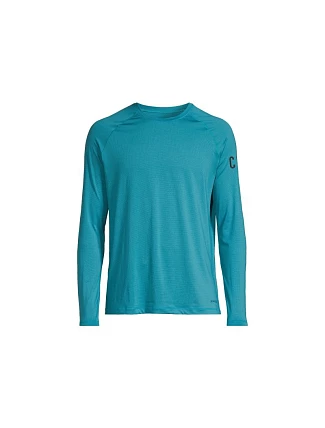 Pánske tréningové tričko Casall M Rapidry Long Sleeve, modré Pánske tréningové tričko Casall M Rapidry Long Sleeve, modré