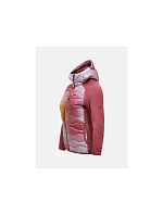 Dámska péřová bunda PEAK PERFORMANCE, model Helium Aop Down Hybrid Hood, farba: viacfarebná