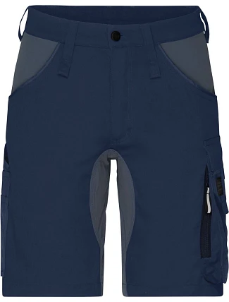Daiber JN 1811 Pracovné elastické bermudy „Slim Line“ 02.1811 tmavomodrá/uhlíková Daiber JN 1811 Pracovné elastické bermudy „Slim Line“ 02.1811 tmavomodrá/uhlíková
