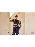 Yoko HVW 120 Hi-Vis sieťovaná bezpečnostná vesta 79.W120 nebesky modrá Yoko HVW 120 Hi-Vis sieťovaná bezpečnostná vesta 79.W120 nebesky modrá