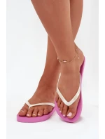 Damskie Japonki Klapki 4FMM00FFLIF018-54S Różowe