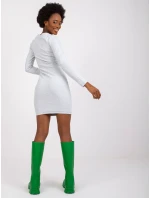 Šaty RV SK 7438.17 svetlo šedá