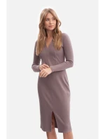 B307 Pletené šaty v tvare ceruzky - cococa