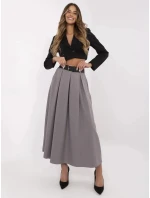 Dámska dlhá sukňa MI SD 88653.89 Grey - FPrice